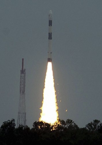صدمین ماموریت فضایی هند